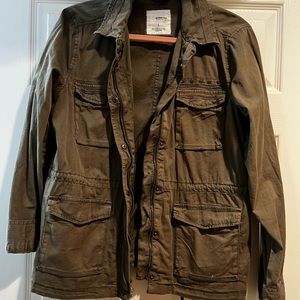 Dark army green jacket